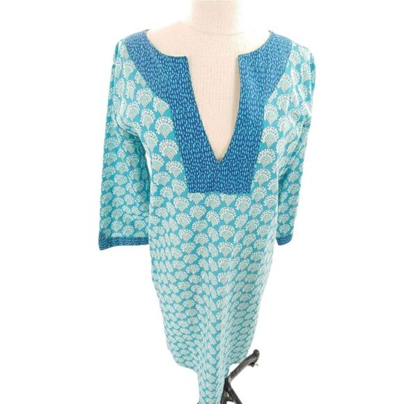 NWT Rock Flower Paper Marissa Teal dress cover-up size medium - Picture 8 of 9